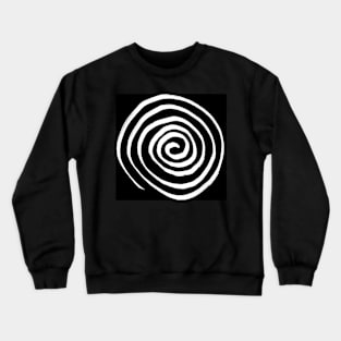 spiral Crewneck Sweatshirt